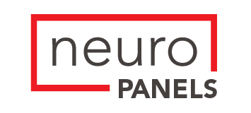 NeuroPanels red and white logo